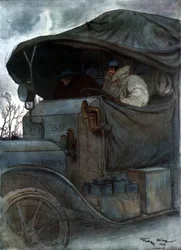 Am Steuer, 1918